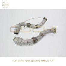 Exhaust Downpipe for BMW X5 X6 LCI G05 G06/X5M X6M F95 F96 LCI Stainless Steel Performance Upgrade Increase High-performance Auto Parts thumbnail-2