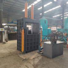 Hydraulic Small Sawdust Plastic Cardboard Baler Compactor Prices Pet Bottle Press Baler Machine thumbnail-3