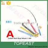 New Mini Aluminum Pocket Pen Fishing Rod Pole