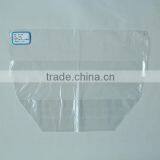 Clear HDPE Special Shape Flower Vegetable Packing Bag For Supermarket