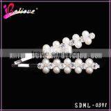 Cheap Fashion Hair Clip Accessories Ladies Rhinestone Hair Clip Pearl Hair Pins thumbnail-3