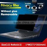 180 Degree 2 Way 4H Hardness Computer Privacy Dark Anti-peek Anti Spy Screen Protector for Laptop