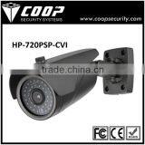 IR Waterproof IP67 1.0 Megapixel 720P HD CVI Camera