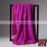 Knitted Pattern Poncho Himalayan Wool Poncho thumbnail-2