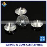1.5mm Round Shaped Orange Shining cz Synthetic Stones thumbnail-2