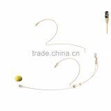 Freeboss HS-21S2-L6A 4 Pin Mini XLR Plug Omni Directional Electret Condenser Headset Microphone thumbnail-1