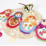 Russia Porcelain Doll Shape Ceramic Coaster thumbnail-1