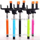 New design cheap wired selfie stick for all smartphones