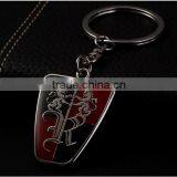 Wholesale Cheap Pizza Shape Custom Plastic Resin Keychain for Souvenir Gift thumbnail-2