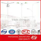 13M Galvanized Street Light Pole With Double Arms thumbnail-1