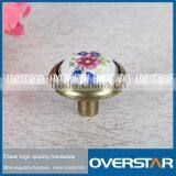 Red Crystal Knobs,kitchen Cabinet Drawer Crystal Knob, Home Furniture Crystal Knobs thumbnail-1