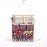Durable Wall Decorative Fabric Hanging Bag With Pocket thumbnail-6