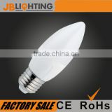 Zhejiang Ningbo factory LED candle bulb C30 E27 5W 400lm CE ROHS approved