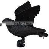 Flying RowReverse Crow Decoy Crow Decoy Flocked Crow Decoy Corbie/ Raven Decoy