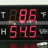 5 Inch Led Digit Digital Temperature Humidity Meter