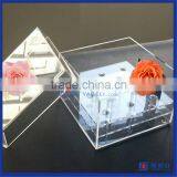 2016 New Design Customized Acrylic Box for Roses Acrylic Flower Box Quality Choice thumbnail-6