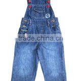 Baby Denim Jeans Soft Washed Baby Pants Boys Jeans With Suspenders thumbnail-1