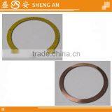 Gasket With Yellow Nylon for Truck Parts the Two Hole Center Diatance124.5 thumbnail-1