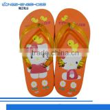 Wholesale Hello Kitty series EVA sole PVC strap slippers flip flop for sale