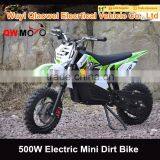 QWMOTO 500W Electric Mini Dirt BikeMotorcycles Electric cross bike for sale