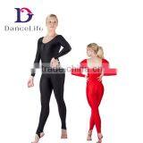 A2619 Long Sleeved Unitard Ballet Dance Unitards for Sale thumbnail-1