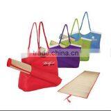 Beach Bag With Straw Mattress
