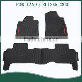 Wholesale Customized Full Set Position PVC Car Floor Mats For TOYOTA LAND CRUISER