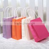 synthetic colorful paper bag