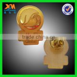 Custom design cheap wholesale gold plated pin