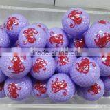 Wholesale Personalized Purple Crystal Golf Balls thumbnail-2