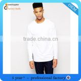 China polyester cotton long sleeve tshirts