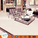60x60 Fashion Beige Polished Soluble Salt Flooring Porcelain Vitrified Tile thumbnail-1