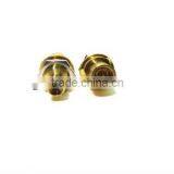 Gold 3.5mm Female to SMB Male Plug Adapter Jack RF Connector
