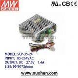 Mean Well 35w 24v Switching Power Supply/35W Single Output Switching Power Supply/power Supply 24v