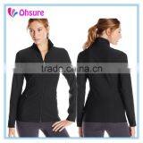 Slim Fitting Yoga Wear Active Top Sports Clothes Womens Dry Fit Nylon Gym Jacket thumbnail-1