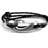 Fashion Sailing Survival 2MM Paracord Bracelet Paracord Rope Carabiner Adjustable Wrap Bracelet