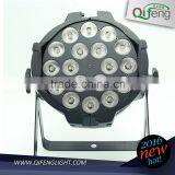 China Top Quality Cheap Indoor Stage Mini Led Par 18x12W RGBWAUV 6IN1 Led Par Can Light thumbnail-2