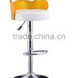 Soft Swivel Leather Chair Used in Bar Cafe thumbnail-1