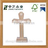Hot sale new design FSC&SA8000 solid pine wood cross