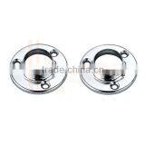 YL-(K)6107 Bulk Hardware 25mm Rod/ Rail End Support Socket Slim Style - Chrome