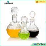 250ml 500ml 1000ml Fancy Clear Wine Glass Bottle thumbnail-1
