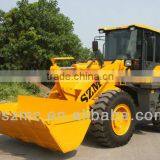Chinese Cheap 3t Wheel Loader With Wood Fork and Grass Fork thumbnail-4