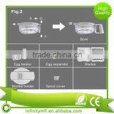 Professional Garlic Press Vegetable Chopper Garlic Mincer Slicer Press For Garlic Soft Vegetables Nuts Foods thumbnail-6