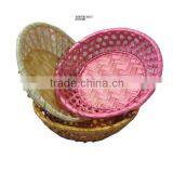 Oval Bamboo Basket thumbnail-1