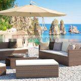 Poly Rattan New Desgin Wicker Garden Sofa Outdoor Furniture thumbnail-1