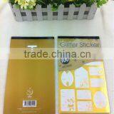 2014 Top Sale Hot New Glitter Metal Gift Tags