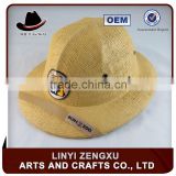 Customized cheap wholesale straw mesh safari hat