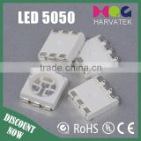 High quality 5.4x5.0x1.6mm sanan epistar chip rgb surface mount led 5050