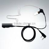 Air Duct Earphone for Two Way Radio With a Double Line PTT/Vox Switch thumbnail-1