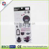 Custom Butterfly Shape Clearly Removable Transparent PVC Lable Sticker thumbnail-2